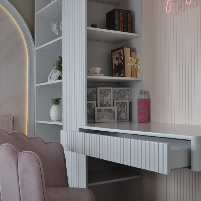 PINK GARNET ÇİFT KİTAPLIKLI MASA10